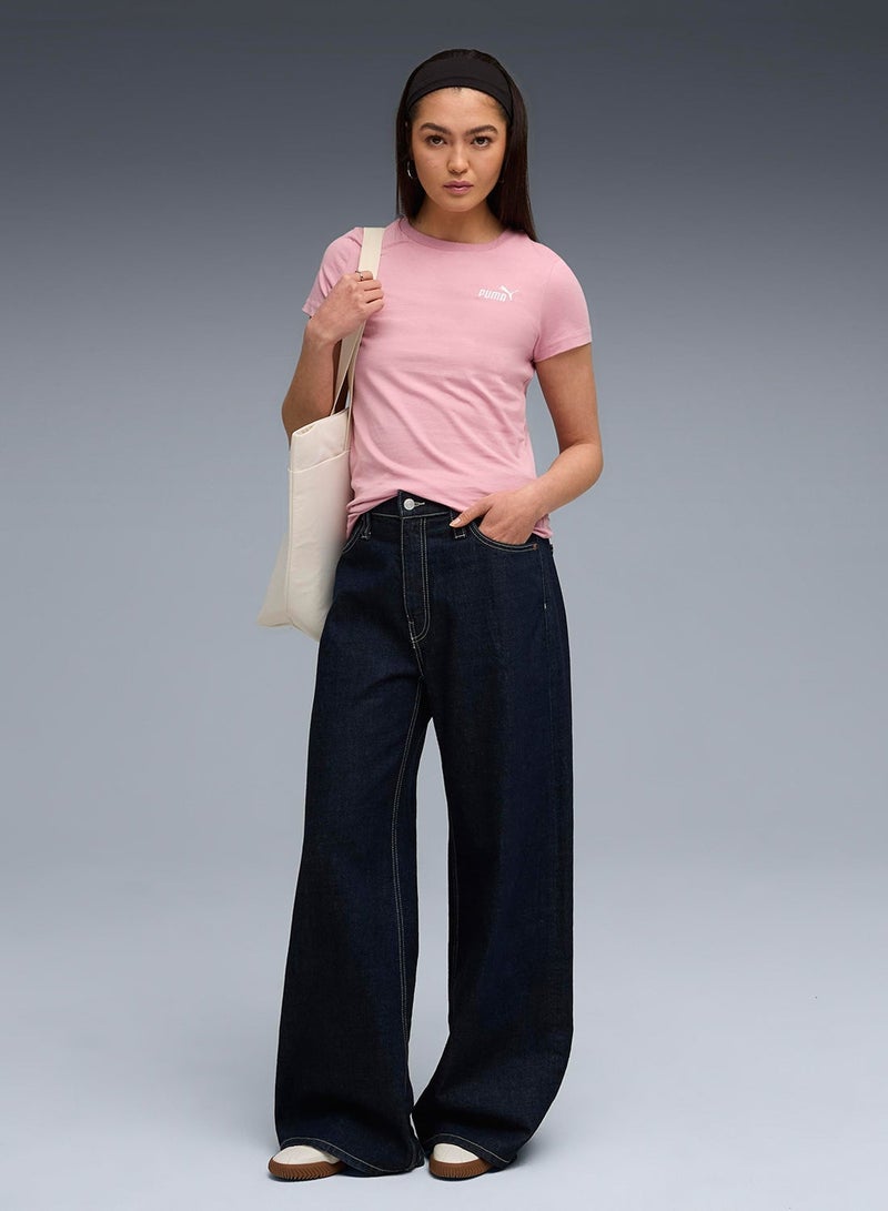 بوما تيشيرت شعار إسنشالز سمول رقم 1 نسائي - Image 3